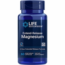 Life Extension, Extend-Release Magnesium, 60 Vegetarian Capsules Life Extension, Extend-Release Magnesium, 60 Vegetarian Capsules