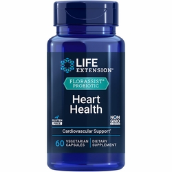 Life Extension, FlorAssist Heart Health, Probiotic Supplement, 60 Vegetarian Capsules Life Extension, FlorAssist Heart Health, Probiotic Supplement, 60 Vegetarian Capsules