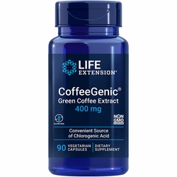 Life Extension, CoffeeGenic Green Coffee Extract, 90 Vegetarian Capsules Life Extension, CoffeeGenic Green Coffee Extract, 90 Vegetarian Capsules
