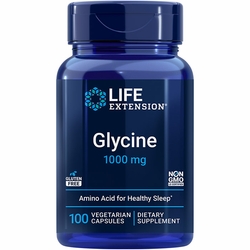 Life Extension, Glycine 1000 mg, 100 Vegetarian Capsules Life Extension, Glycine 1000 mg, 100 Vegetarian Capsules