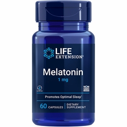 Life Extension, Melatonin 1 mg, 60 Capsules Life Extension, Melatonin 1 mg, 60 Capsules