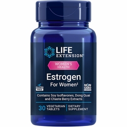 Life Extension, Estrogen for Women, 30 Vegetarian Tablets Life Extension, Estrogen for Women, 30 Vegetarian Tablets