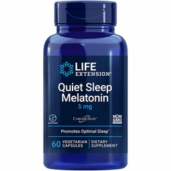 Life Extension, Quiet Sleep Melatonin, 60 Vegetarian Capsules Life Extension, Quiet Sleep Melatonin, 60 Vegetarian Capsules