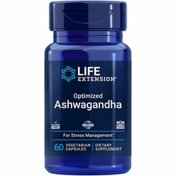 Life Extension, Optimized Ashwagandha Extract, 60 Vegetarian Capsules Life Extension, Optimized Ashwagandha Extract, 60 Vegetarian Capsules
