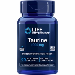 Life Extension, Taurine 1000 mg, 90 Vegetarian Capsules Life Extension, Taurine 1000 mg, 90 Vegetarian Capsules