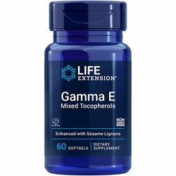 Life Extension, Gamma E Mixed Tocopherols, 60 Softgels Life Extension, Gamma E Mixed Tocopherols, 60 Softgels