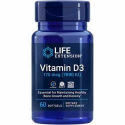Life Extension, Vitamin D3 7000 IU, 60 Softgels Life Extension, Vitamin D3 7000 IU, 60 Softgels