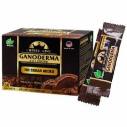 Longreen Corporation, Coffee King 2 in 1, Ganoderma Coffee, 30 Sachets/box