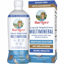 MaryRuth's, Liquid Nighttime Multimineral, Coconut Dream, 30 oz (887 ml) MaryRuth's, Liquid Nighttime Multimineral, Coconut Dream, 30 oz (887 ml)