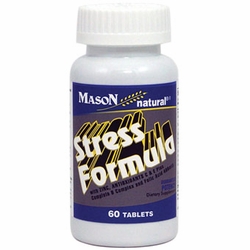 Mason Natural, Stress Formula with Zinc, 60 Tablets