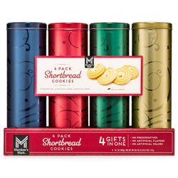 Member's Mark, Shortbread Cookies in Collector Tin Gift Pack, 14.1 oz x 4 Pack Member's Mark, Shortbread Cookies in Collector Tin Gift Pack, 14.1 oz x 4 Pack
