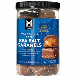 Member's Mark, Milk Chocolate Soft Sea Salt Caramels, 36 oz