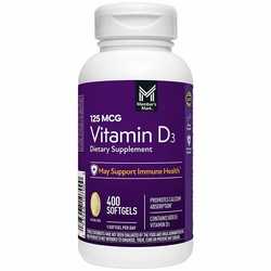 Member's Mark, Vitamin D3, 125 mcg, 400 Softgels