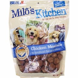 Milo's Kitchen, Chicken Meatballs, Home-Style Dog Treats, 30 oz Milo's Kitchen, Chicken Meatballs, Home-Style Dog Treats, 30 oz
