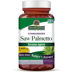 Nature's Answer, Saw Palmetto, Standardized, 120 Vegetarian Capsules Nature's Answer, Saw Palmetto, Standardized, 120 Vegetarian Capsules