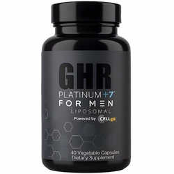 NaturesTech Inc, GHR Platinum+7 for Men, 40 Vegetable Capsules