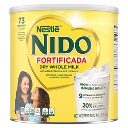 Nestle, NIDO Fortificada Dry Whole Milk Powder, 4.85 lb