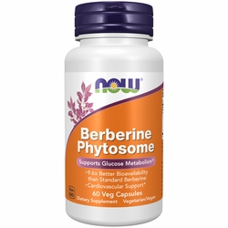 NOW Foods, Berberine Phytosome, 60 Veg Capsules