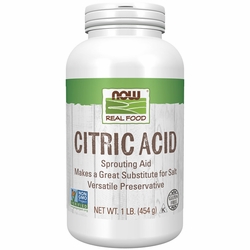 NOW Foods, Citric Acid, Value Size, 1 lb (454 g) NOW Foods, Citric Acid, Value Size, 1 lb (454 g)