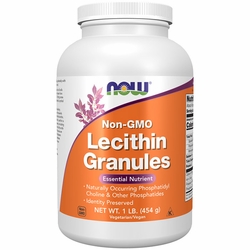 NOW Foods, Lecithin Granules Non-GMO, 1 lb (454 g)