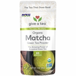 NOW Foods, Organic Matcha Green Tea Powder, 3 oz NOW Foods, Organic Matcha Green Tea Powder, 3 oz