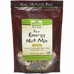 NOW Foods, Raw Energy Nut Mix, Unsalted, 1 lb