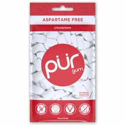 PUR, Chewing Gum - Cinnamon, 55 Pieces