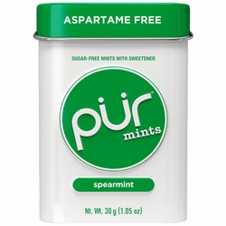 PUR, Sugar Free Mints - Spearmint, 30 Pieces
