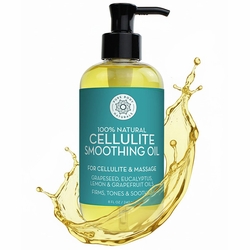 Pure Body Naturals, Cellulite Smoothing Oil, 8 oz
