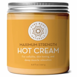 Pure Body Naturals, Maximum Strength Hot Cream, 8.8 oz Pure Body Naturals, Maximum Strength Hot Cream, 8.8 oz