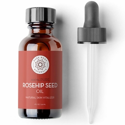 Pure Body Naturals, Rosehip Seed Oil, 1 oz