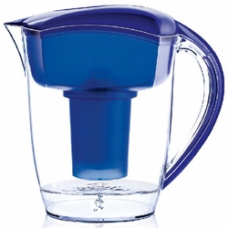 Santevia Water Systems, Alkaline Water Pitcher - Blue, 1 Unit Santevia Water Systems, Alkaline Water Pitcher - Blue, 1 Unit