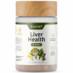Snap Supplements, Liver Health & Detox, Liver Support Formula, 60 Capsules