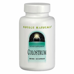 Source Naturals, Colostrum (Bovine Colostrum) 650mg, 30 Tablets