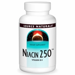 Source Naturals, Niacin Vitamin B-3 250 mg, 250 Tablets Source Naturals, Niacin Vitamin B-3 250 mg, 250 Tablets