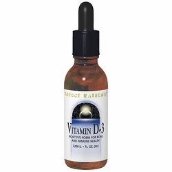 Source Naturals, Vitamin D-3 2000 IU Liquid, 1 oz