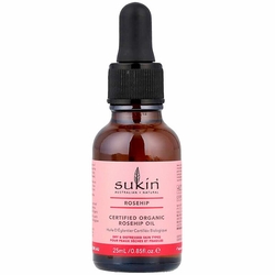 Sukin, Certified Organic Rosehip Oil, 0.85 oz Sukin, Certified Organic Rosehip Oil, 0.85 oz