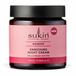 Sukin, Rosehip Enriching Night Cream, 4.06 oz Sukin, Rosehip Enriching Night Cream, 4.06 oz
