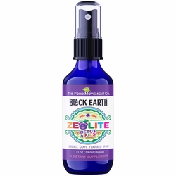 The Food Movement, Black Earth Zeolite Detox 4 Kids Spray, 1 oz