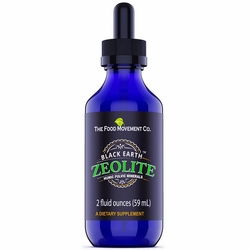 The Food Movement, Black Earth Zeolite Dropper, Value Size, 2 oz