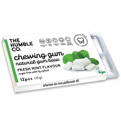 The Humble Co., Natural Chewing Gum - Fresh Mint, 12 pcs The Humble Co., Natural Chewing Gum - Fresh Mint, 12 pcs
