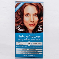 Tints of Nature, Permanent Hair Colour 7R Soft Copper Blonde, 4.4 oz