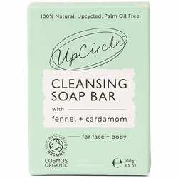 UpCircle Beauty, Cleansing Soap Bar with Fennel + Cardamom, 3.5 oz UpCircle Beauty, Cleansing Soap Bar with Fennel + Cardamom, 3.5 oz