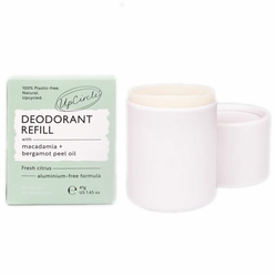 UpCircle Beauty, Deodorant Refill with Macadamia + Bergamot Peel Oil, 1.45 oz UpCircle Beauty, Deodorant Refill with Macadamia + Bergamot Peel Oil, 1.45 oz
