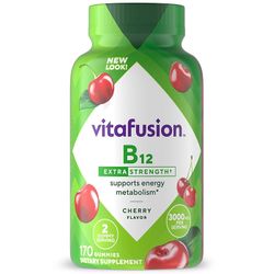 Vitafusion, Extra Strength B12 Gummy Vitamins, 170 Gummies