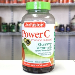 VitaFusion, Power C Chewable Adult Gummy Vitamin, Orange, 150 Gummy Slices