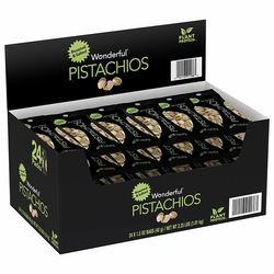 Wonderful, Pistachios, Roasted & Salted, 1.5 oz x 24 Pack Wonderful, Pistachios, Roasted & Salted, 1.5 oz x 24 Pack