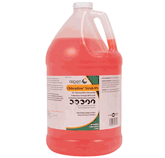 Aspen Chlorhexidine Scrub 4% : Gal