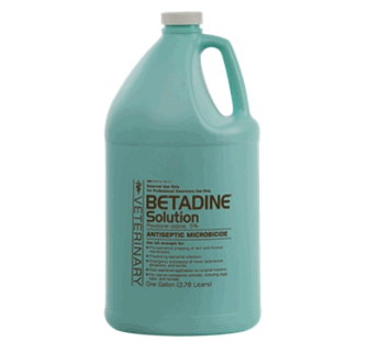 Betadine Solution  -  1 gallon 
