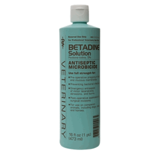 Betadine Solution  -  16 oz 